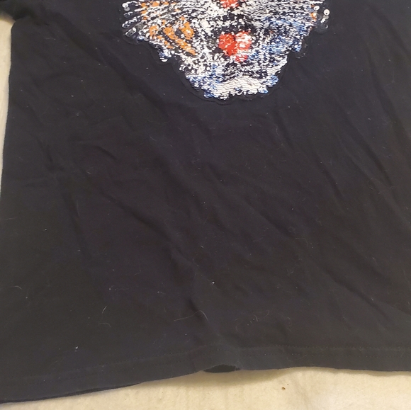 Printed Halogram Tiger Boys Shirt - Picture 3 of 3